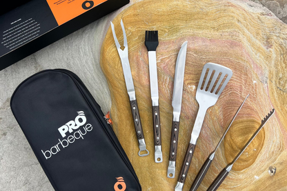 Premium 5-Piece BBQ Tool Set